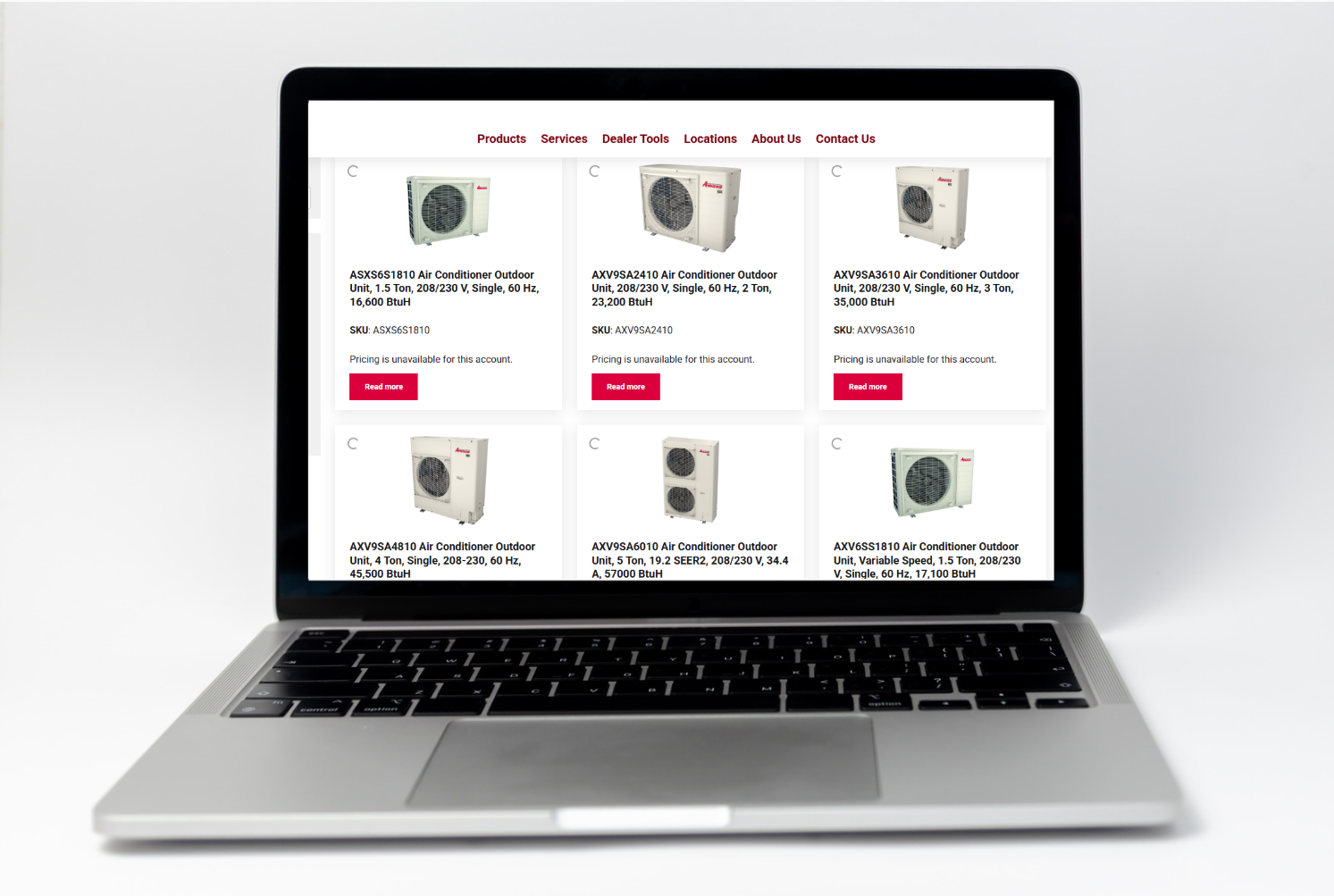 laptop with screenshot of ordering site